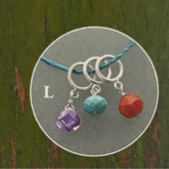 Silpada Carnelian Sterling Silver Charm from set of 3 ‘POP OF COLOR’ S3530 - Picture 8 of 14